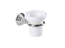 PORTAVASOS DE PARED CERAMICO CLASIC TRES GRIFERIA